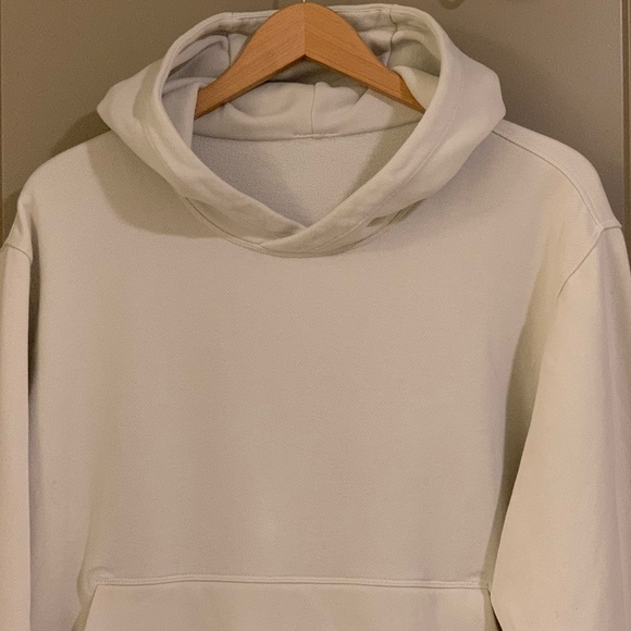 Lululemon Men Steady State Fleece Hoodie in Bone Size M - Picture 6 of 16